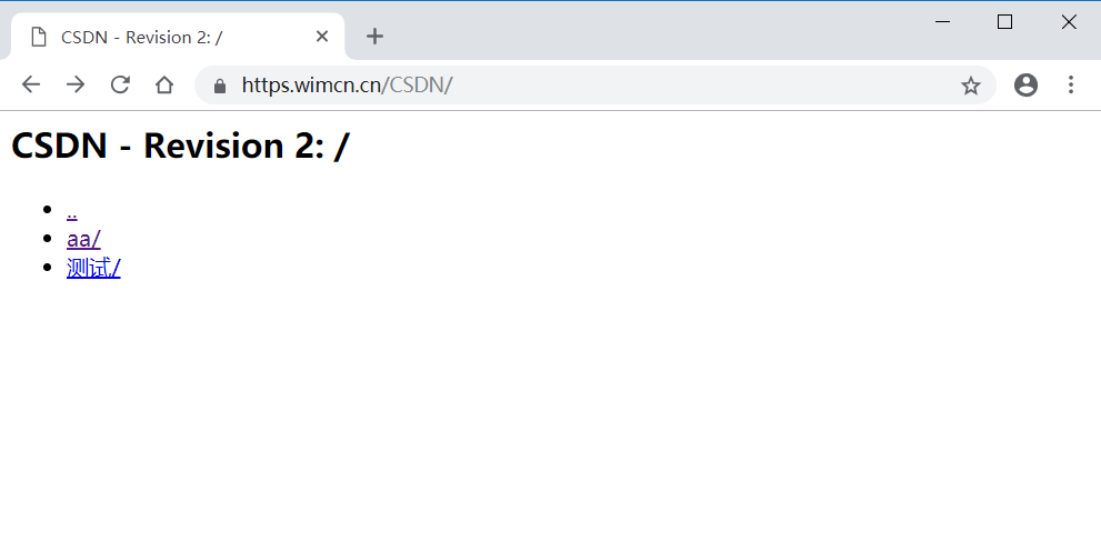 SVN 配置 http(s) 访问