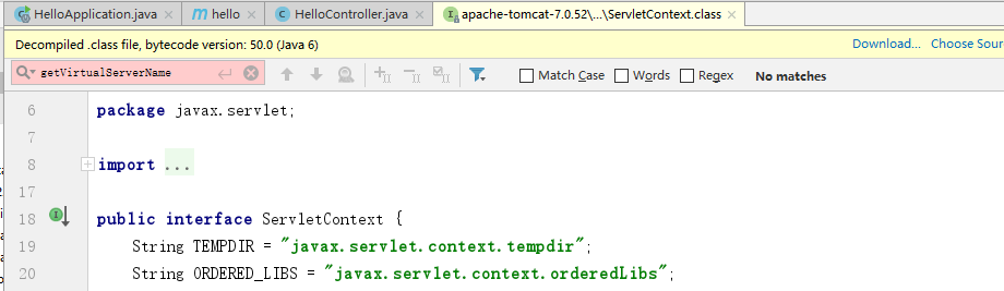 BUG:idea启动tomcat,报错APR与getVirtualServerName()不存在问题