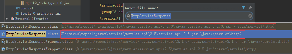 Spark2.2.1 监控界面报错javax.servlet.http.HttpServletRequest.isAsyncStarted()Z