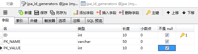 JPA 学习（三） JPA_Table主键生成策略