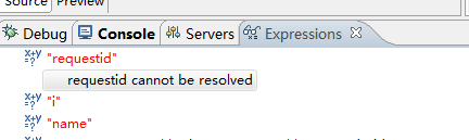 java debug调试查看变量显示 xxx cannot be resolved