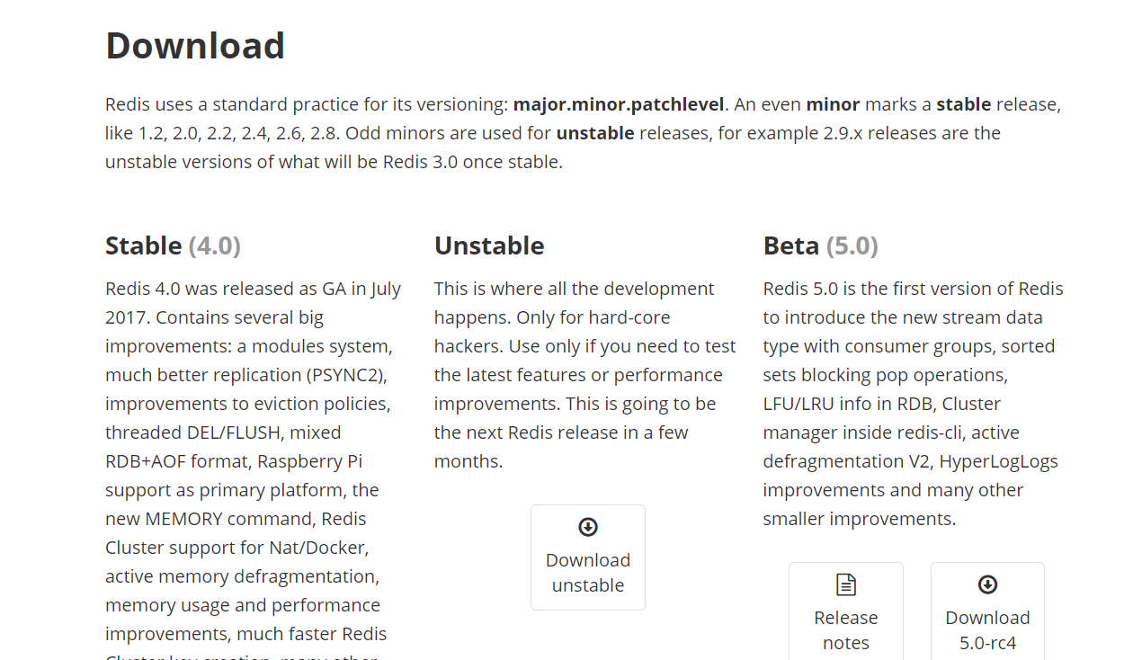 下载并安装windows版本的Redis