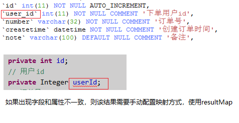 resultMap的用法以及关联结果集映射