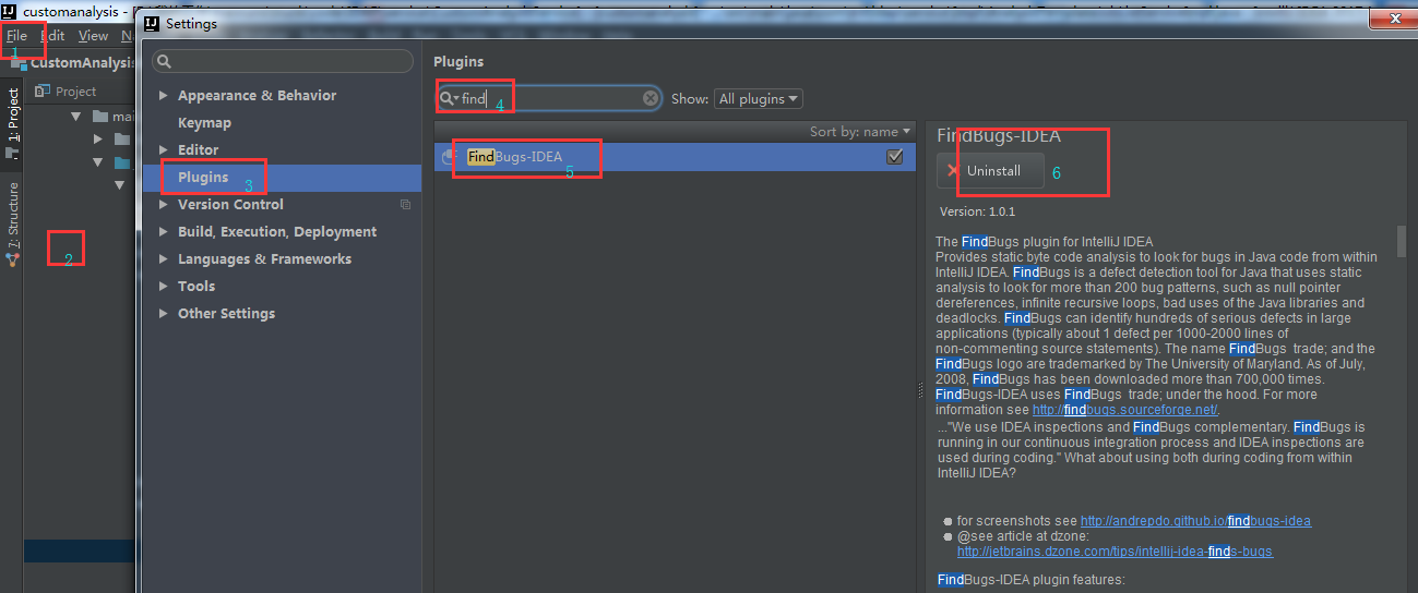 IDEA findBus的插件安装和代码功能bugs