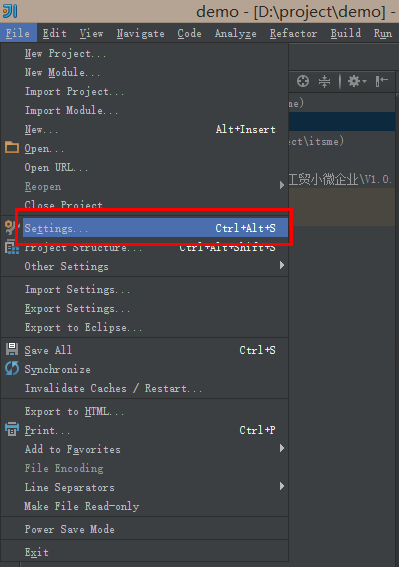 将intellij idea的快捷键与Eclipse的快捷键设置成一样