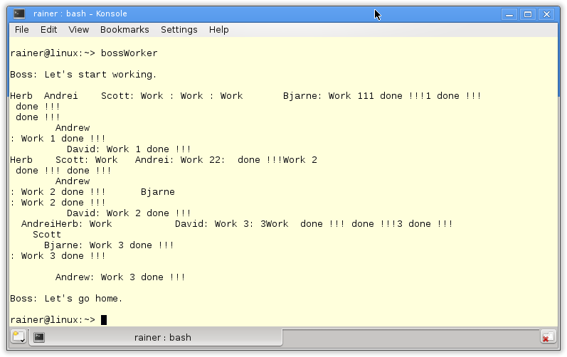 C++线程间共享数据之互斥锁