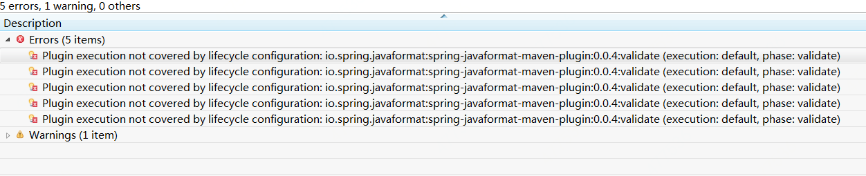 “Plugin execution not covered by lifecycle configuration: xxx"问题的解决