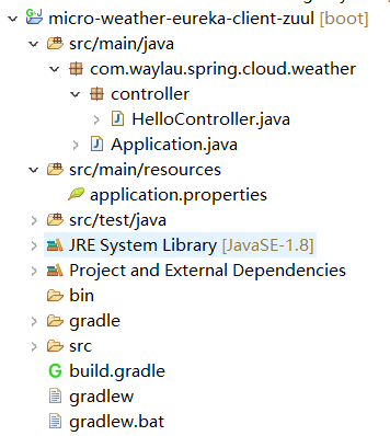 SpringCloud学习之旅12--weather项目eureka-client-zuul-demo （集成zuul）