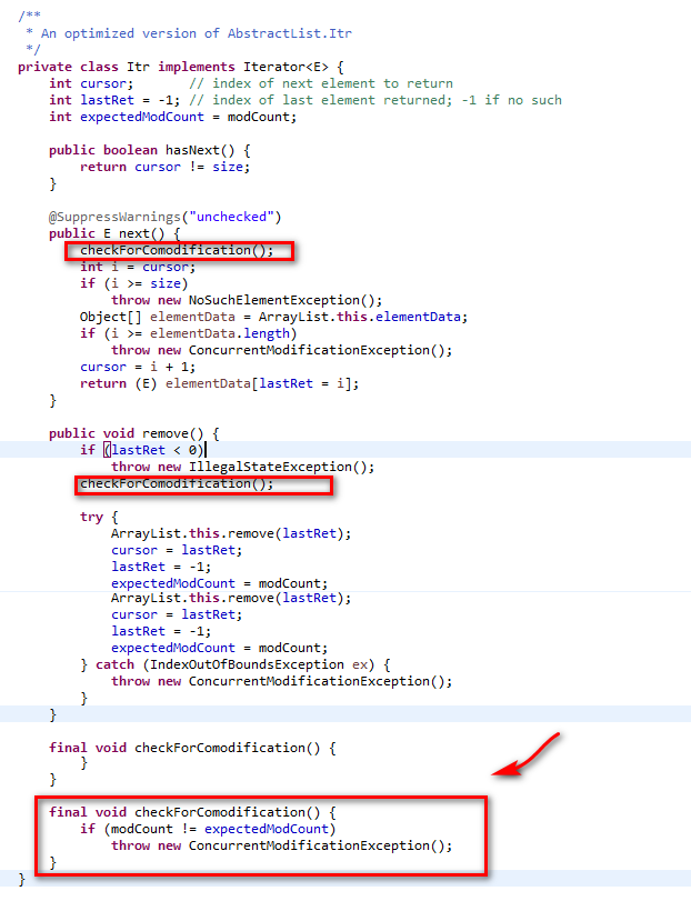 Java ConcurrentModificationException 异常原因和解决方法