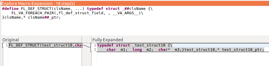 c/c++:基于for each pair 遍历 __VA_ARGS__ 中的元素，实现定义struct的宏