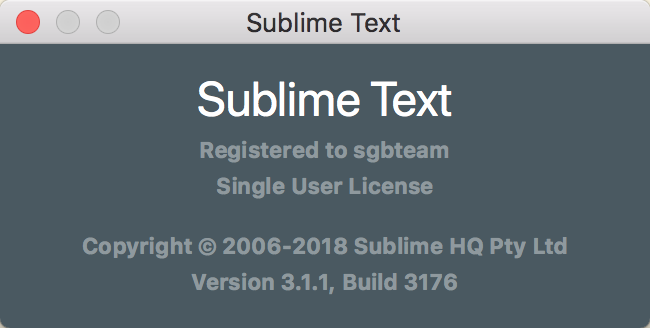 sublime text3 3176 激活码 注册码 License