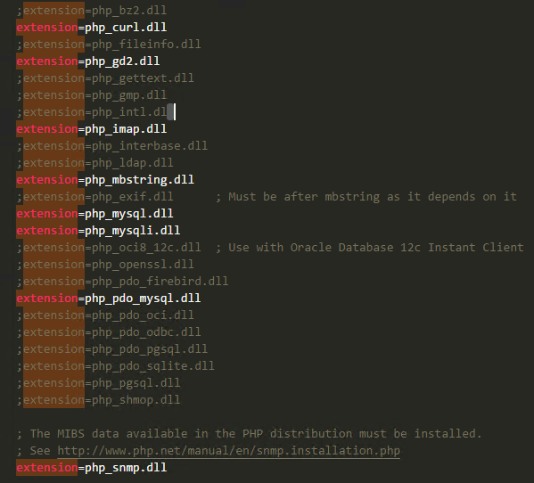 Windows下，php5.6+Apache2.4+mysql安装与配置