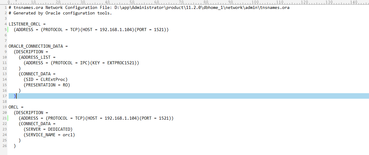 java使用Ip连接Oracle失败