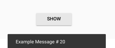 Material Design Lite组件之提醒框