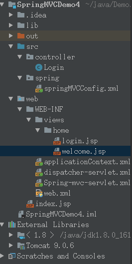 Spring MVC 初尝试