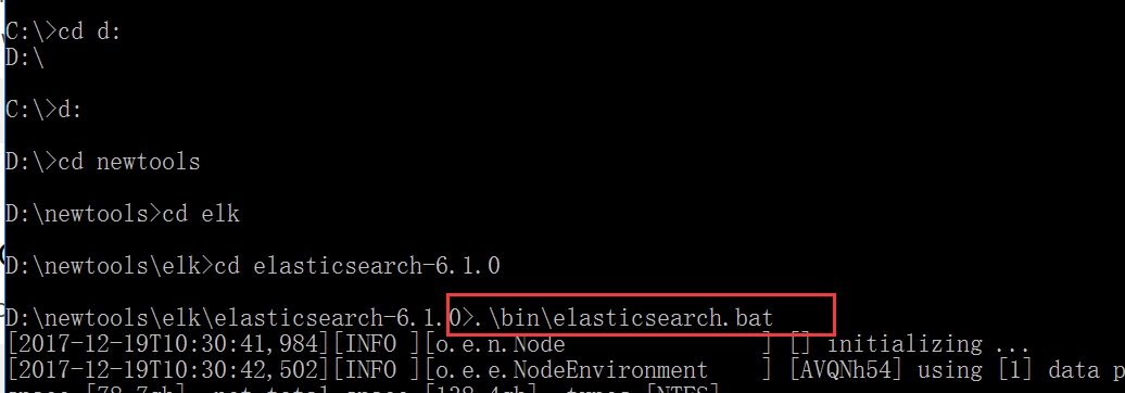 windows下ELK6的安装配置
