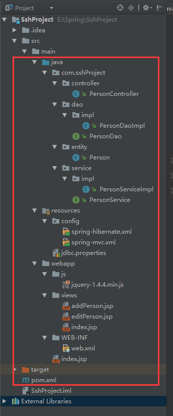 IntelliJ IDEA 创建Spring+SpringMVC+hibernate+maven项目