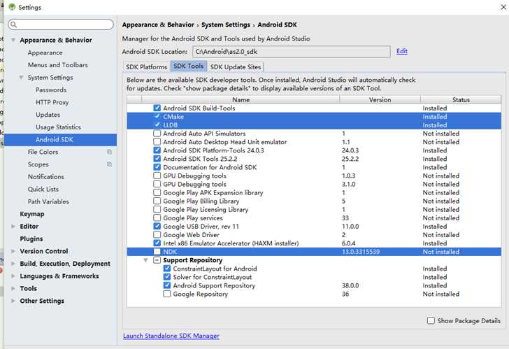 Android Studio22-NDK-LLDB调试