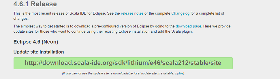 在eclipse上安装Scala插件