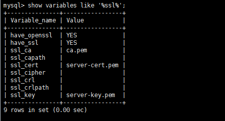 MySQL5.6/ 5.7 SSL配置