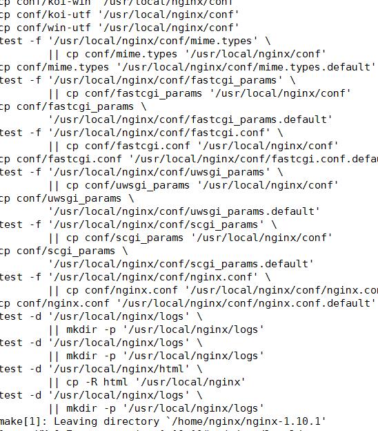 linux Centos服务器nginx初步安装