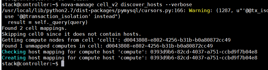 OpenStack自动发现计算节点