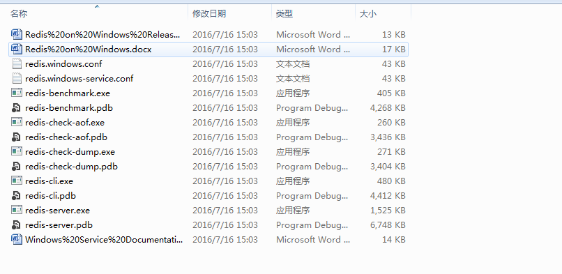 windows下redis安装