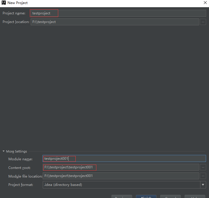 IDEA的project和module