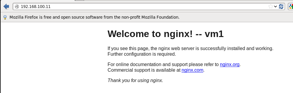 负载均衡LVS+nginx单节点安装