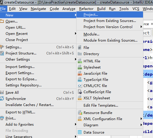 IntelliJ IDEA + Spring Boot + maven + (单)多数据源