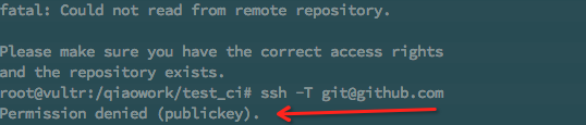 git ssh 问题