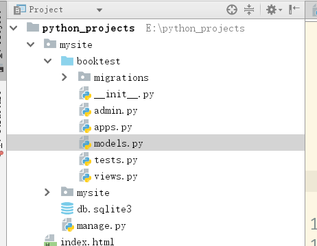 解决Django下“ ModuleNotFoundError: No module named 'models' ”的错误