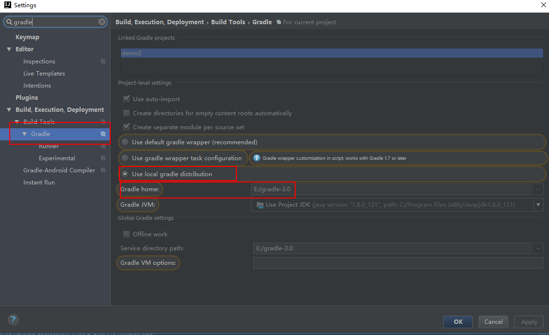 IntelliJ IDEA 配置Gradle运行SpringBoot Web项目（tomcat容器）