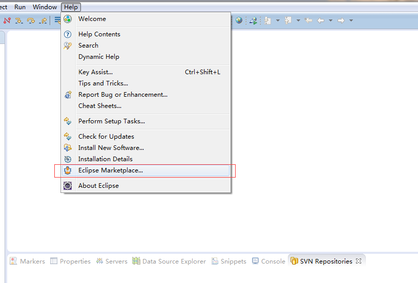 eclipse在线安装SVN