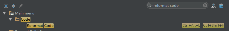 AndroidStudio-快捷键-格式化代码