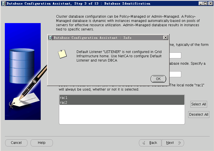 Oracle RAC 在grid下找不到listener