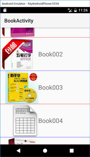 xamarin学习笔记A05(安卓RecycleView简单显示)
