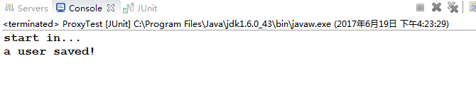 java 代理demo