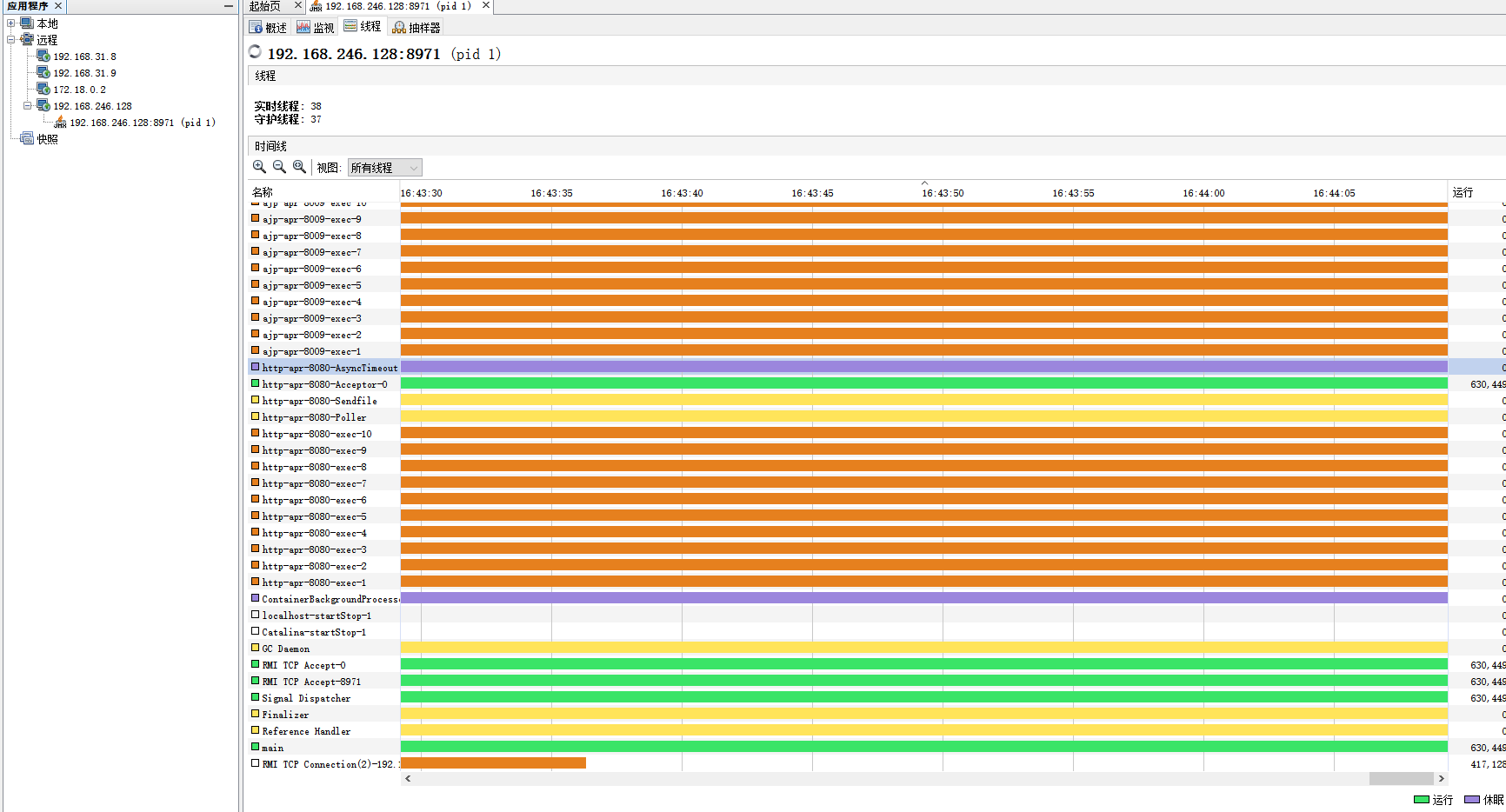 jvisualvm连接docker的tomcat