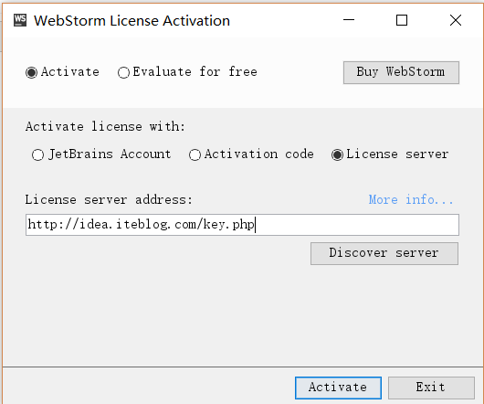 JetBrains WebStorm 2017.1.2 和 IntelliJ Idea 2017 在线激活