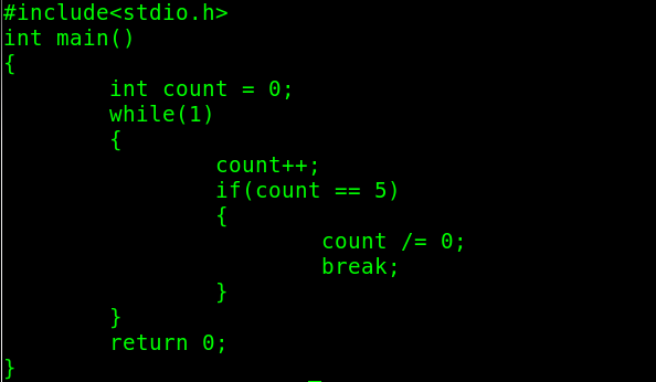 Segmentation fault (core dumped)的解决办法