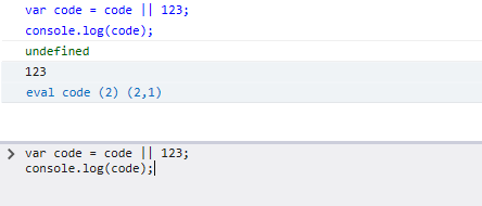 JS 默认值