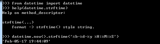 python中datetime模块中strftime/strptime函数