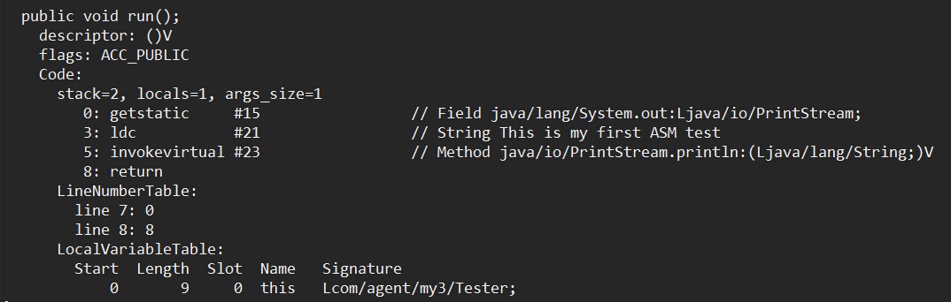 Java字节码操纵框架ASM快速入门