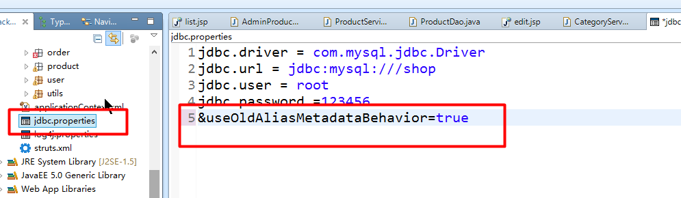 【SSH网上商城】Incorrect datetime value: '' for column 'pdate' at row 1