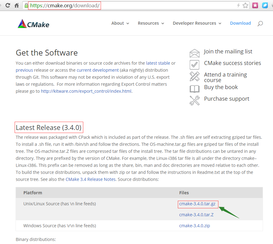 在CentOS 6.3/6.6 64bit上源码安装cmake 3.4.0