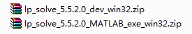 matlab下配置lpsolve