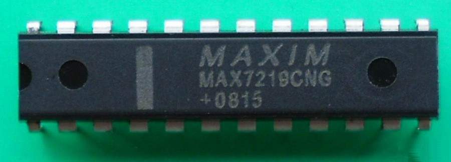 MAX7219 - 非著名博主 - 电子信息角落
