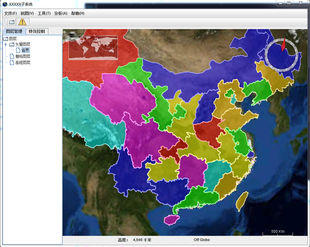 World Wind Java开发之五——读取本地shp文件