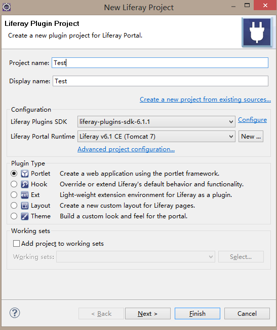 liferay6.1.1之使用jsf